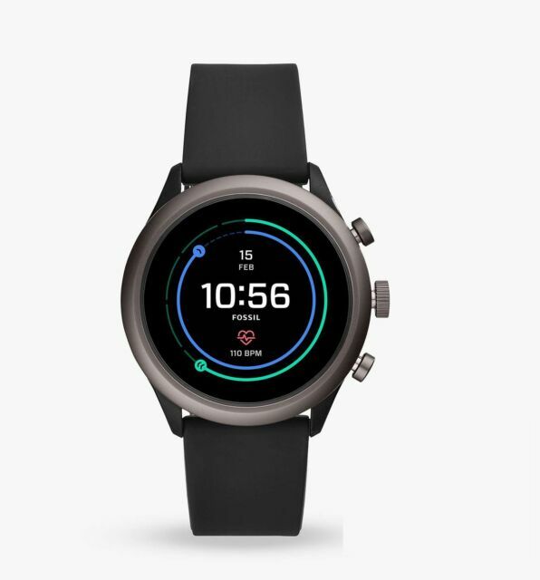 43mm Smokey Fossil Sport Update 2021 Fossil Ftw4021 Fossil Sport