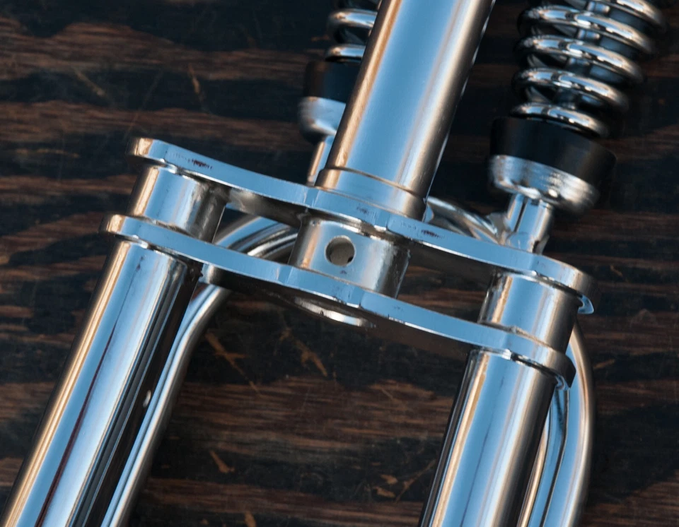 26" Monark Bicycle Chrome DUAL SPRINGER FORK RatRod Chopper Vintage Cruiser Bike - Image 4 of 4