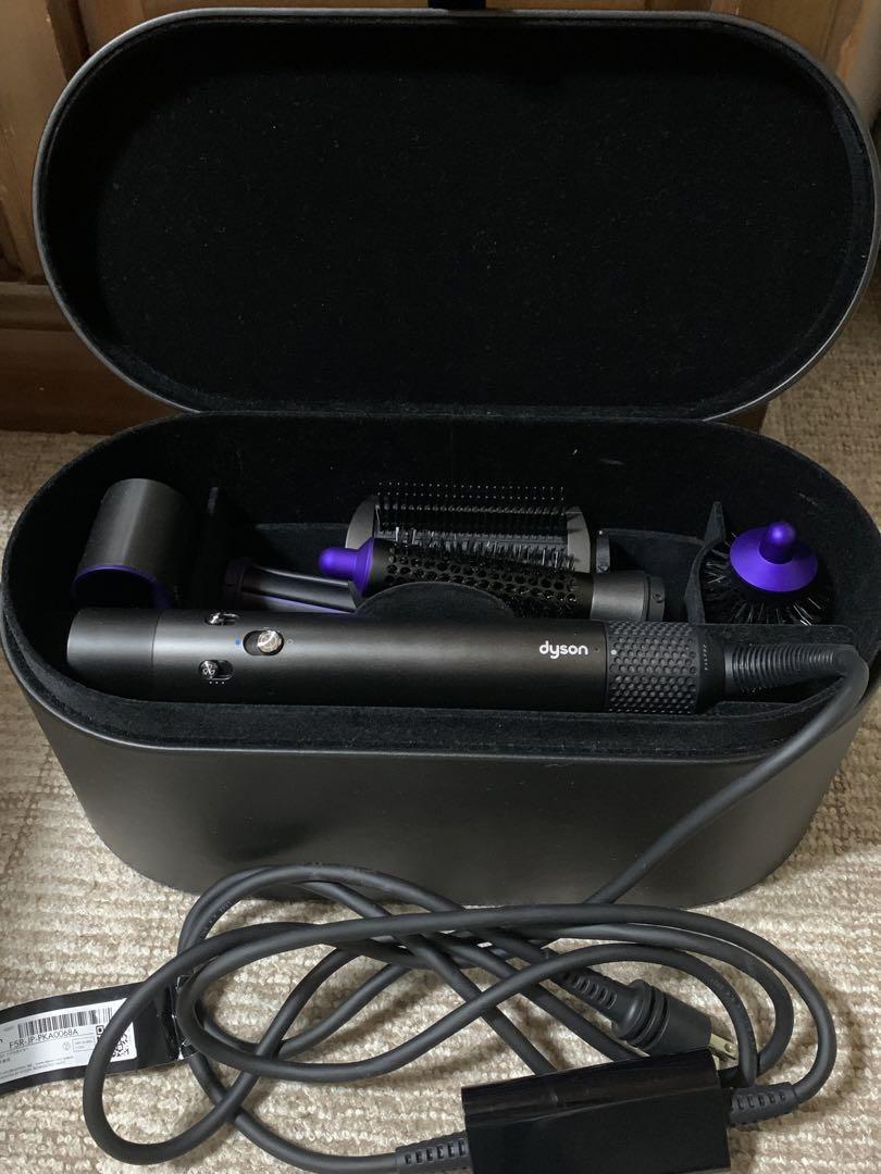 Dyson Airwrap HS01 Hair Styler Curling Iron 100V Black Purple
