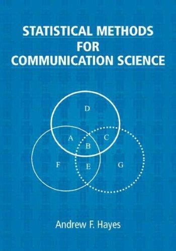 Routledge Communication Ser.: Statistical Methods for Communication ...