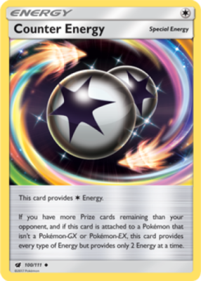 counter energy pokemon card You may play any number Item cards during your turn 1x Counter Energy 100/111 Crimson