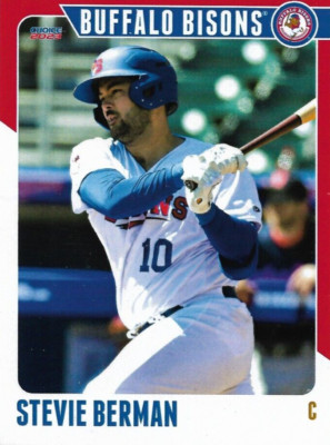 2023 Buffalo Bisons Stevie Berman Toronto Blue Jays