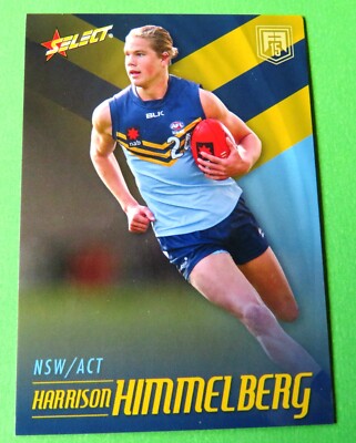 2015 Select ''Future Force'' AFL Card:  HARRY HIMMELBERG  (GWS) - ROOKIE CARD !!