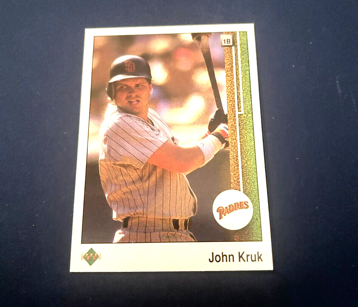 1989 Upper Deck Baseball John Kruk #280 Factory Set Break NM-MT