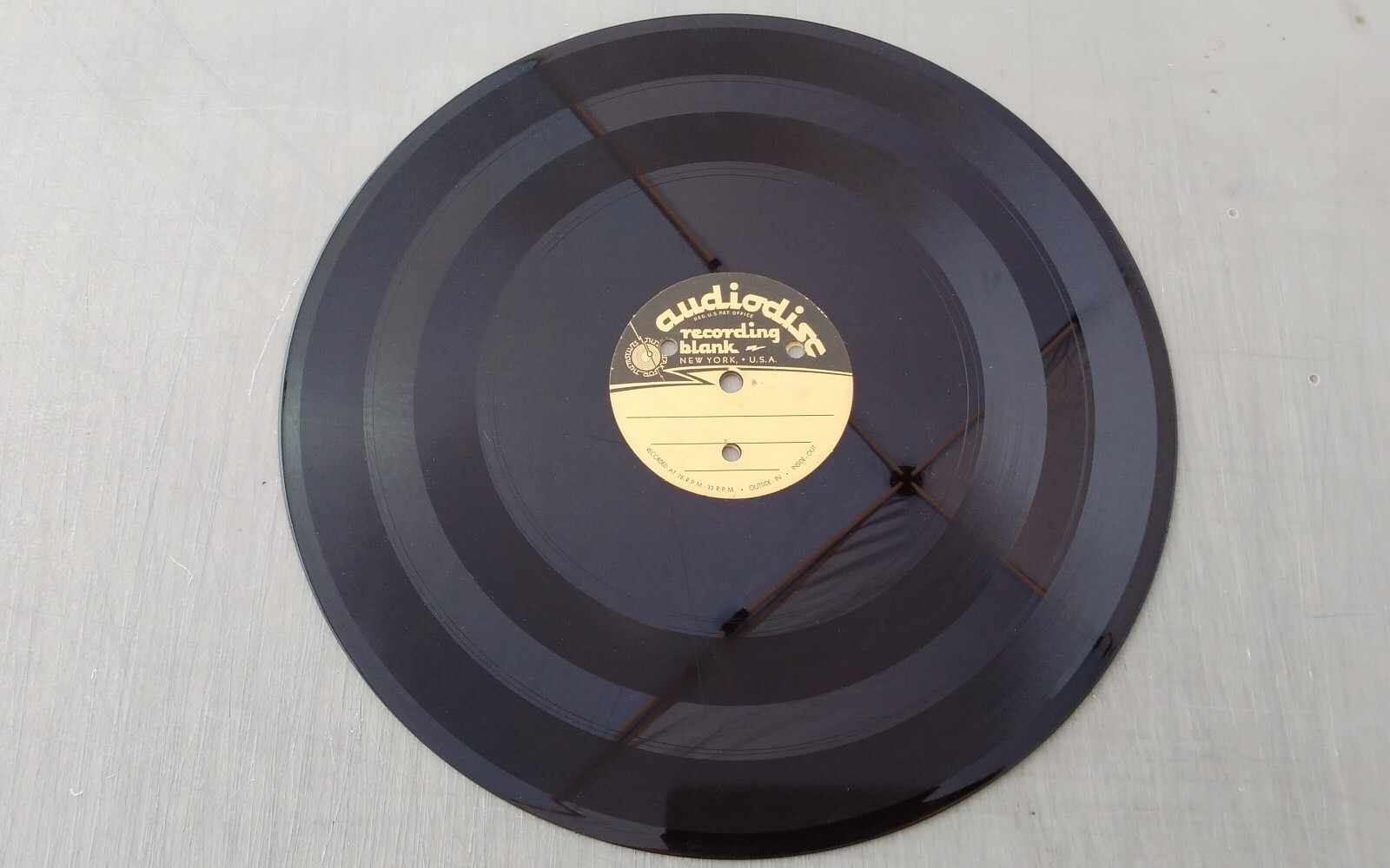 Acetate 78rpm Single 12inch AudioDisc Acetate 99035 Jazz /Sax eBay