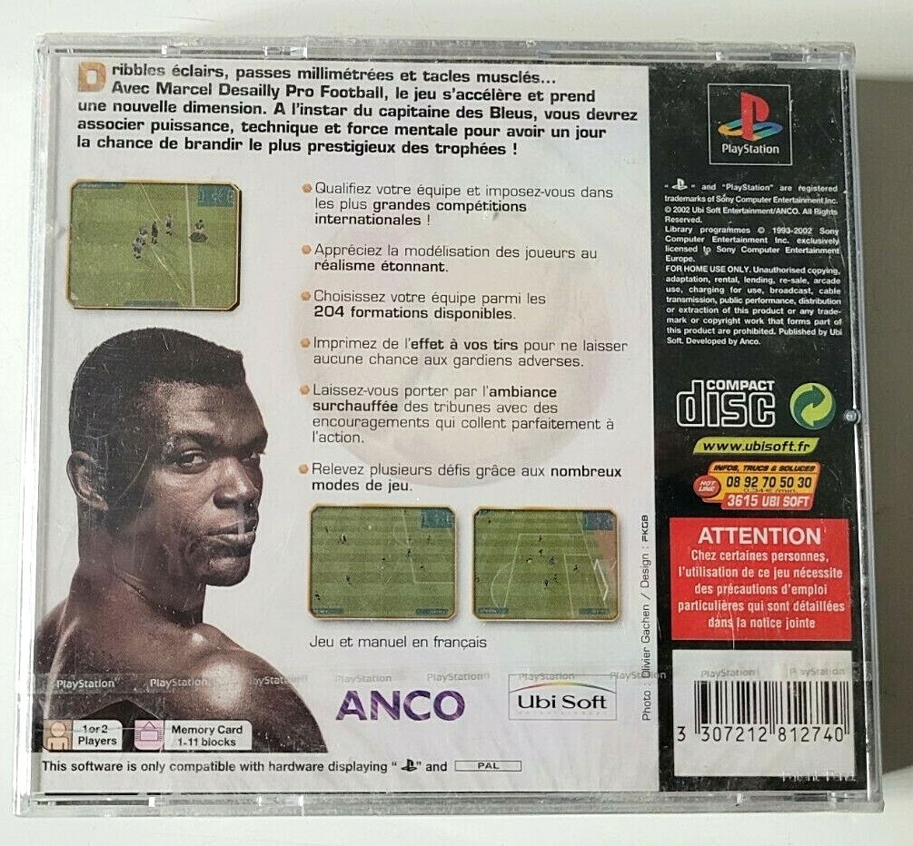 Marcel Desailly Pro Football Nokia N-Gage - Neuf Sous Blister PAL EUR