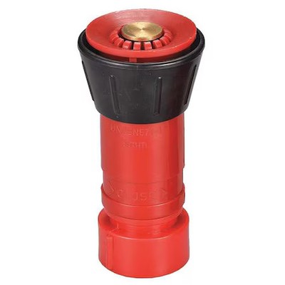 Fire Hose Nozzle, 3/4 In., Black,  6Akc6