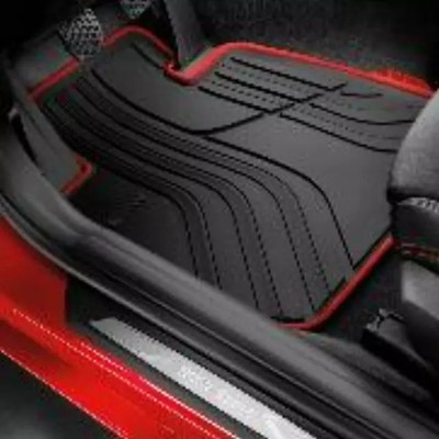 Genuine BMW All Weather Floor Mats Rear Basic Line 51-47-2-219-802