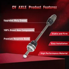 Front Left Right Side CV Axle Shaft For Subaru Outback 2.5L 3.0L 2000-2004