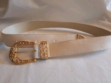 The Limited Large 1.5 Inch Wide Belt Genuine Leather Women"s Belt Ornate Buckle