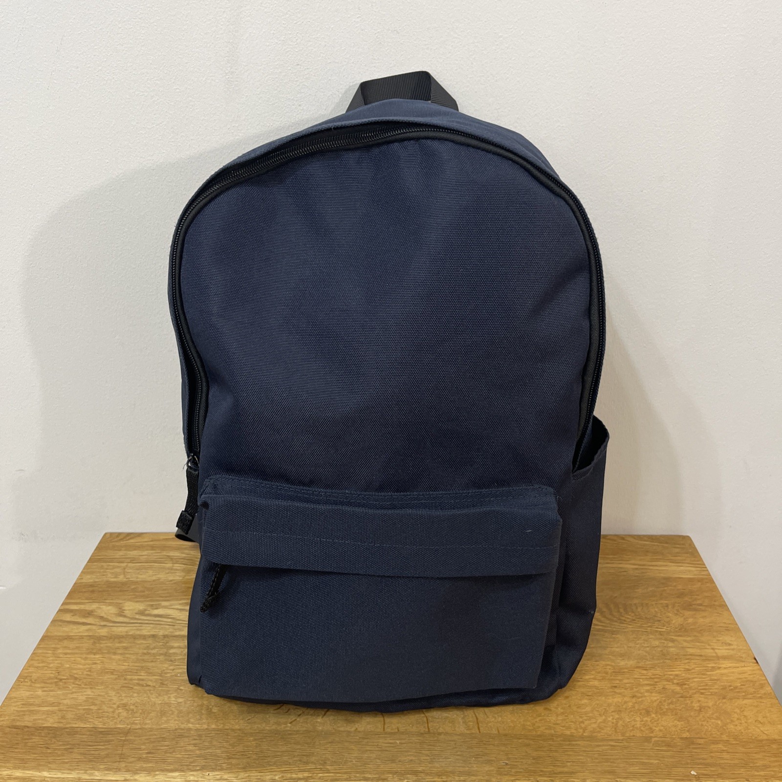 Primark basic blue standard backpack VGC - image 1