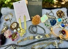 Mixed Costume Jewelry Lot — Some Vintage Some New