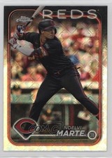 2024 Topps Chrome Logofractor Edition Noelvi Marte #177 1k9e