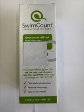 Swim Count Sperm Quality Test 1 Single-Use Home Test Use By 1-06-2028 New