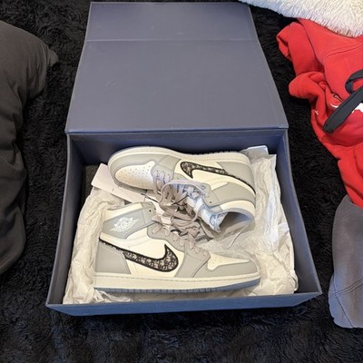 NEW DS Size 8 - Jordan 1 x Dior High Gray