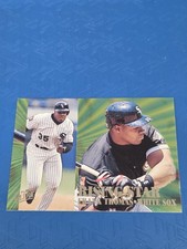 1995 Ultra Rising Stars #9 Frank Thomas Chicago White Sox BASEBALL Card 8J