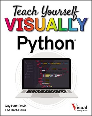 TEACH YOURSELF VISUALLY PYTHON by Guy Hart-Davis Paperback Self Help Business