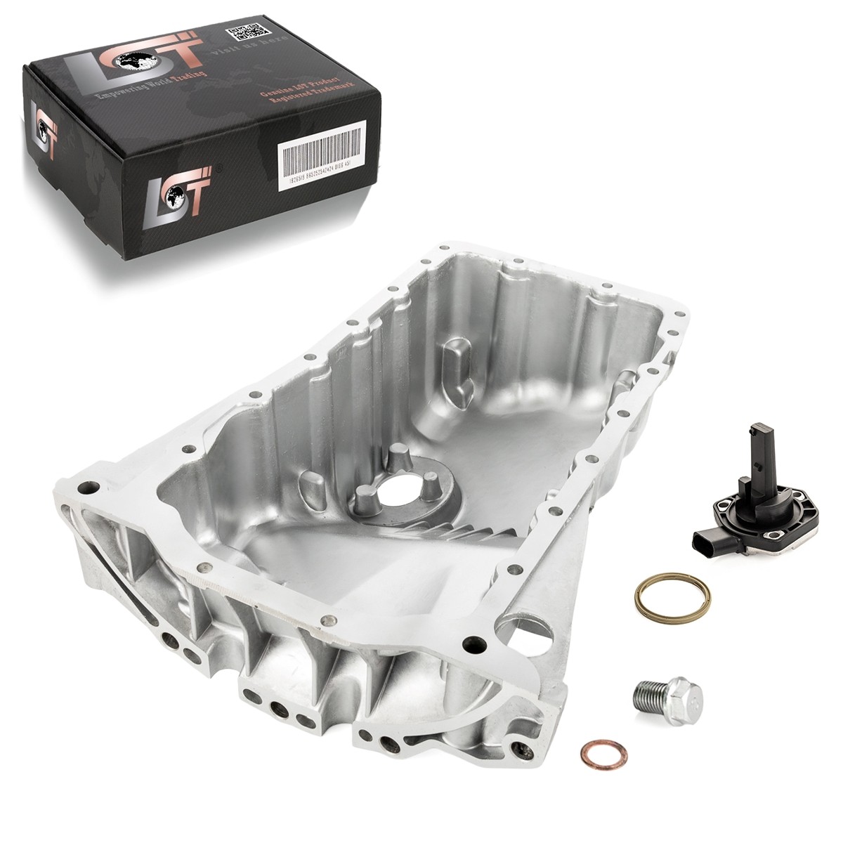 Oil Sump with Sensor Level for Audi A4 A6 Skoda Superb VW Passat 1.6 2.0 1.9 Tdi