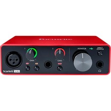 Focusrite Scarlett Solo USB Audio Interface (...