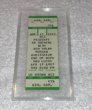 BOB DYLAN ORIGINAL 1997 CONCERT TICKET MEEHAN AUDITORIUM Providence Rhode Is USA