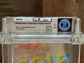 Bandai Golf: Challenge Pebble Beach (NES) WATA 9.2 A+ New Sealed Graded CGC VGA