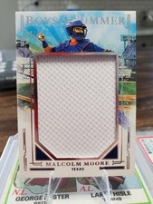 2025 Panini Boys of Summer Baseball Malcolm Moore RC Jersey /99