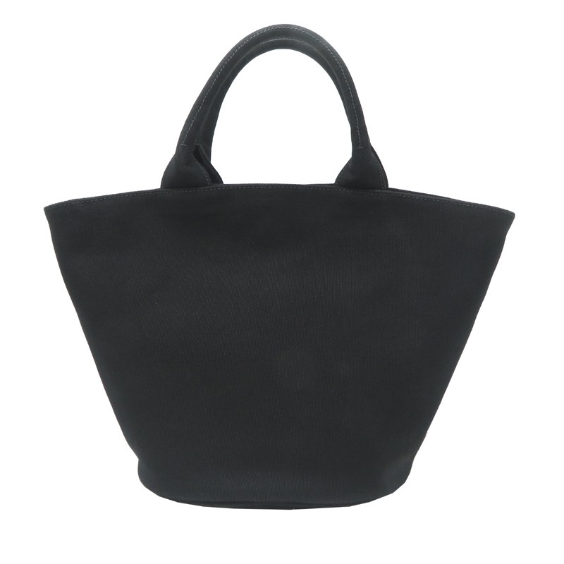PRADA Canapa Bucket 2WAY Tote Bag Canvas Ladies Used from japan thumbnail 2