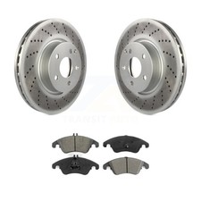 Transit Auto KGS-100441 Brake Disc and Pad Kit Front for MB Mercedes E Class C