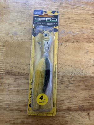 SPRO Prime Bucktail Jig in the ''Magic Bus'' color, weighing 4 ounces