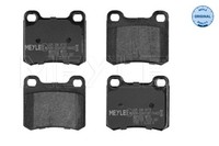 Bremsbelagsatz Scheibenbremse Meyle 025 206 8713 FüR W201 190 Mercedes 201 022
