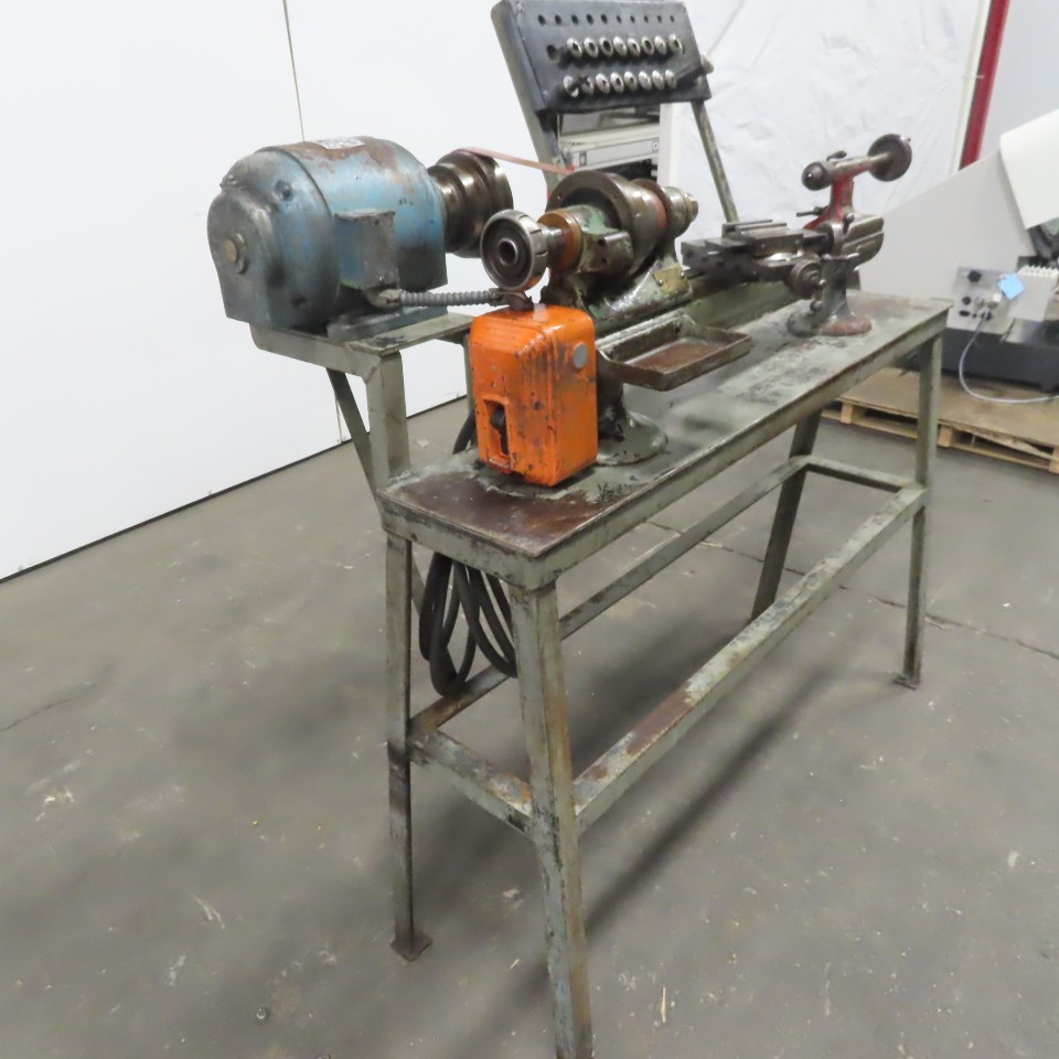 Hardinge Vintage 4C Collet Lathe 7" Swing 24" Bed 13" Centers  230/480V 3Ph