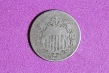 ESTATE FIND 1868 - Shield Nickel #K61754