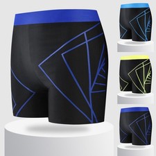 Men's Modern Printed Trunks for Swimming Beach Surfing Polyester Spandex
