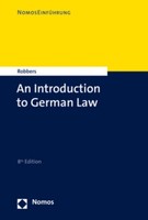 An Introduction To German Law Gerhard Robbers