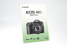 EOS 40D Digital Instruction Manual Guide Book G882