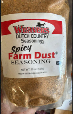 Weavers Farm Dust Seasoning 20oz   All-Purpose Flavor Blend