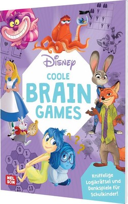 Disney: Disney Coole Brain Games | Taschenbuch | Deutsch (2025) | 96 S.