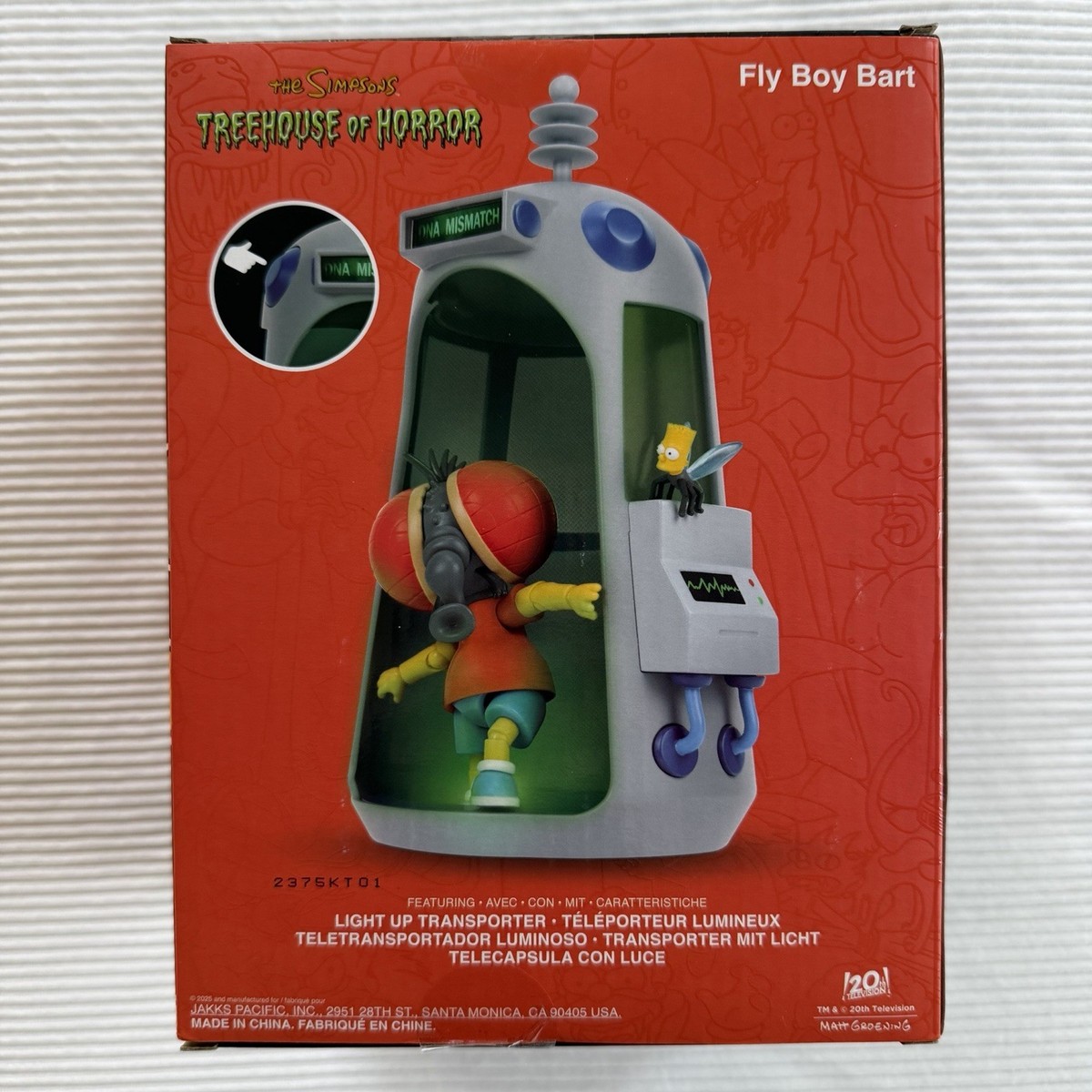 Jakks Pacific The Simpsons Treehouse Of Horror Fly Boy Bart Action