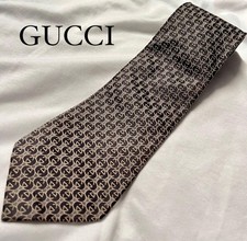 Excellent condition GUCCI tie high quality 100 silk high brand GG pattern with l