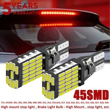 For Infiniti G20 1991-1996 RED LED Brake Light Bulb High Mount Stop Light Bulb