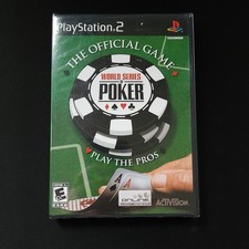World Series of Poker PS2 Game (2005) - Factory Sealed, NEW, Good Shape