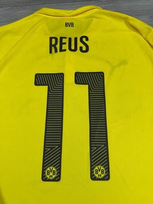 BORUSSIA DORTMUND 2014 2015 #11 REUS Home Football Jersey Soccer