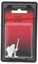 Ral Partha 03-014 Greenblade the Ranger (Player Character) Warrior Fighter