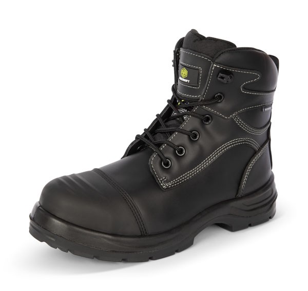 Beeswift Trencher Boot Black Size 6.5