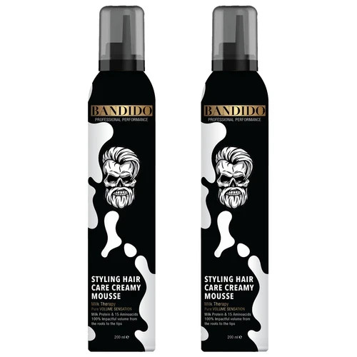 Bandido - Creamy Milk Hair Care Mousse 200ml X 2