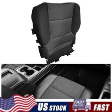 For 15-19 Chevy Tahoe Suburban Yukon Lh Rh Driver Bottom Seat Cover Black Cloth