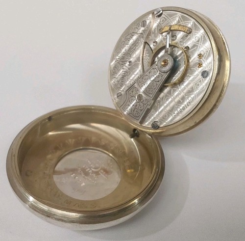 Antique Waltham Pioneer Pocket Watch in a Sterling Silver Case ~ Working Order. - Picture 13 of 15