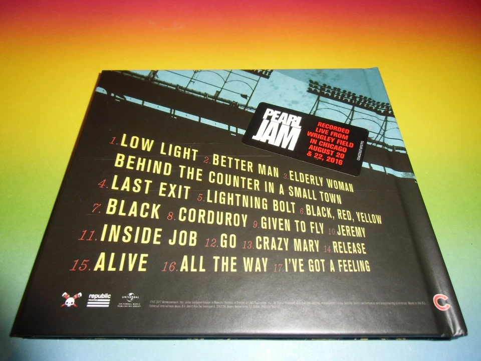 Pearl Jam - Let's Play Two *2017*HARDCOVER*INDIE*ROCK CD NEUWERTIG! - Bild 2 von 4