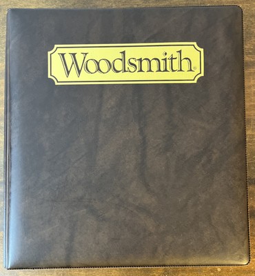 Vintage Lot Of 13 Woodsmith Magazine Notes From The Shop Issues 64-76 In Binder