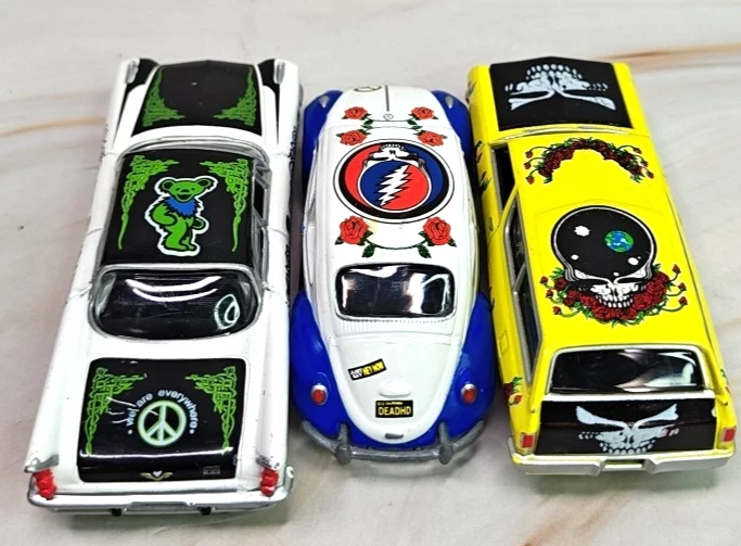 Lote Johnny Lightning Thanke Dead Fireflite Beetle Chevelle 2004 fundido a presión 1:64 Foto 4 de 4